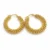 aros dorados tipo eslabón Nexus sobre fondo blanco