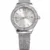 reloj mujer Skyline Aura Steel acero inoxidable plateado con circonitas y correa de malla