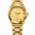 reloj skyline línea gold acero inoxidable mujer fondo blanco