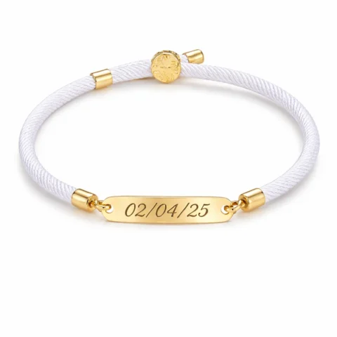 Pulsera Hilo Eterno Blanco