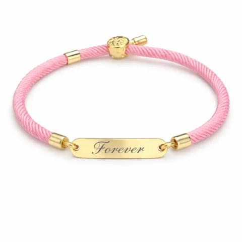 Pulsera Hilo Eterno Rosa