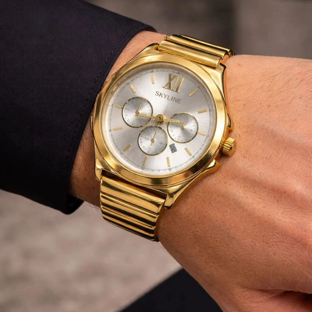 relojes para Él dorado