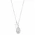 Colgante Pure Milagrosa de Plata de Ley 925 con cruz y medalla milagrosa sobre fondo blanco.