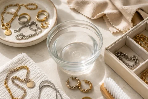 cuidar joyas de acero inoxidable