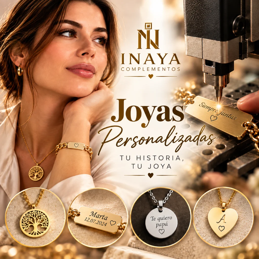 Joyas Personalizadas de Acero Inoxidable | Convierte Tu Historia en una Joya