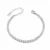 Pulsera Shine Tennis de Plata de Ley 925 con circonitas sobre fondo blanco.