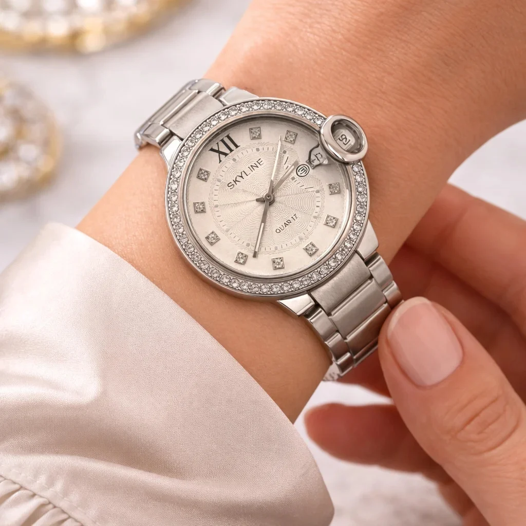 reloj acero inoxidable mujer