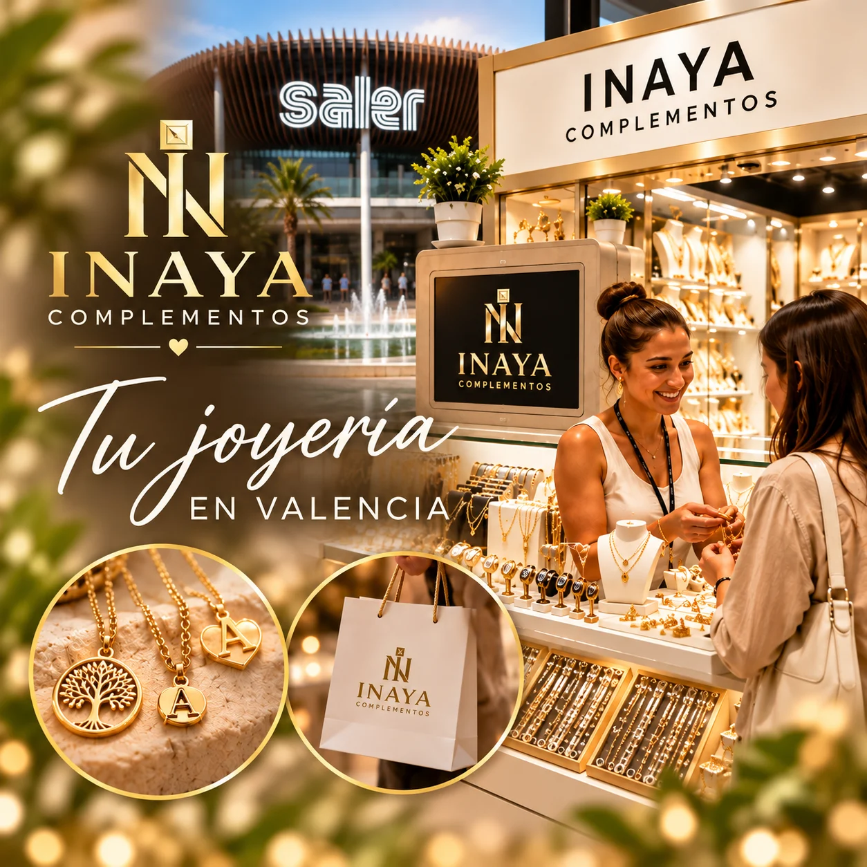 Joyería en Valencia | Inaya Complementos en CC Saler