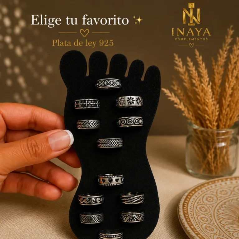anillos para dedos del pie