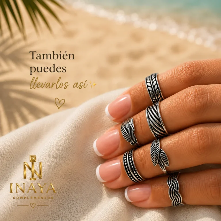 anillos para pies y manos